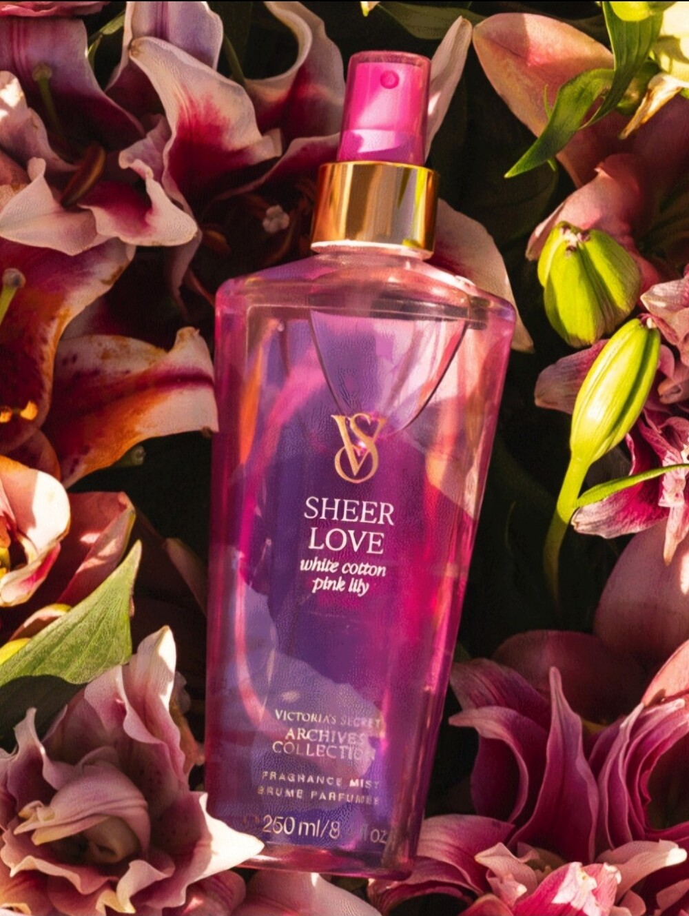 Victoria's Secret SHEER LOVE Back From The Archives Collection Body Mist 8.4oz